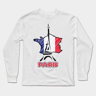 PARIS CITY Long Sleeve T-Shirt